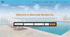 Desktop Screenshot of bermudarentals.com