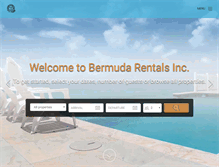 Tablet Screenshot of bermudarentals.com